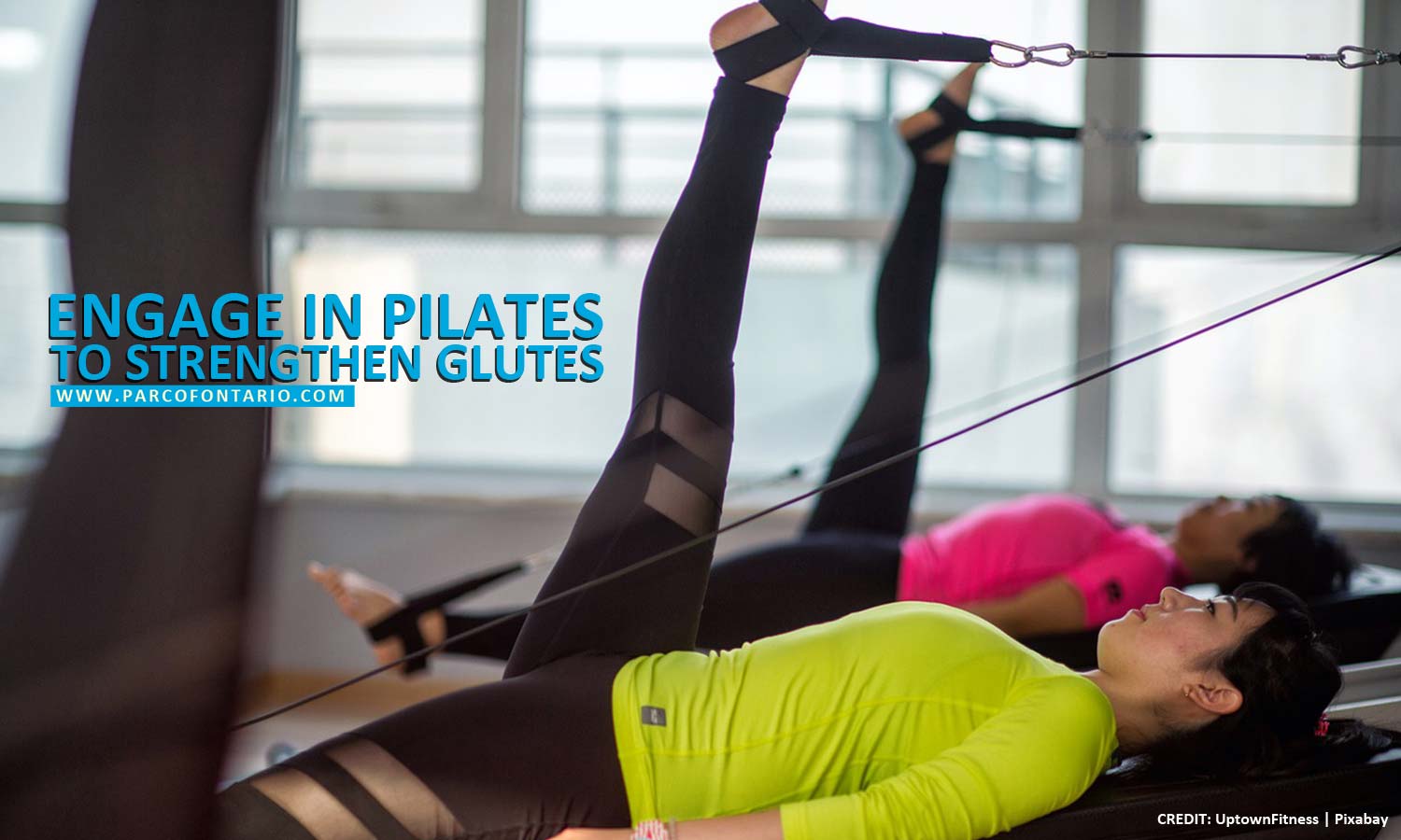 Engage in pilates to strengthen glutes