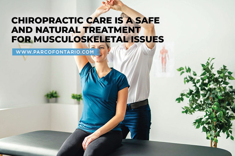 Chiropractic care is a safe and natural treatment for musculoskeletal issues