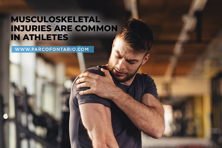 Musculoskeletal injuries are common in athletes