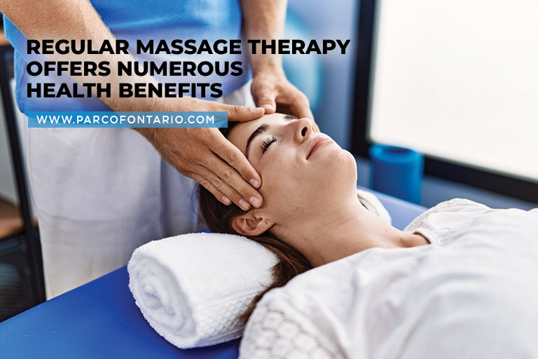 Regular massage therapy offers numerous health benefits