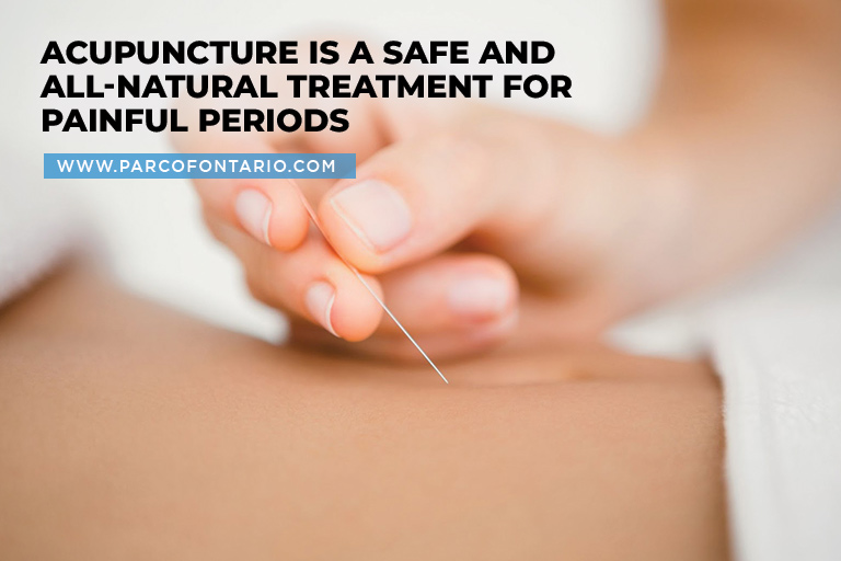 Acupuncture is a safe and all-natural treatment for painful periods