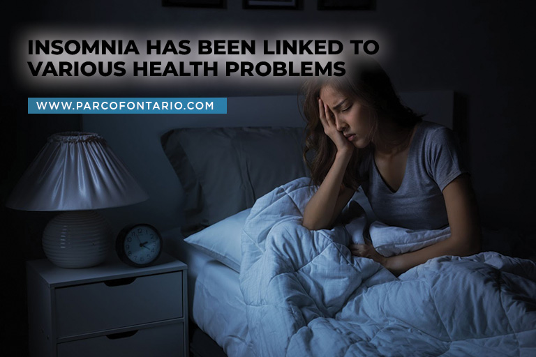 Insomnia has been linked to various health problems