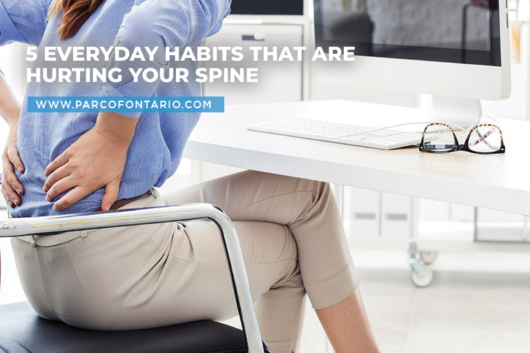 5 Everyday Habits That Are Hurting Your Spine