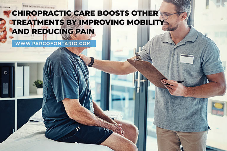 Chiropractic care boosts other treatments by improving mobility and reducing pain