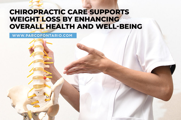 Chiropractic care supports weight loss by enhancing overall health and well-being