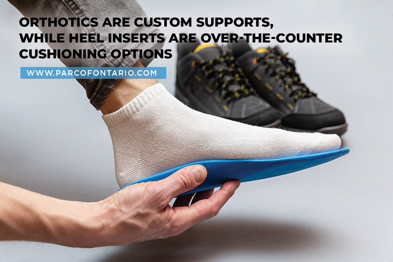 Orthotics-are-custom-supports,-while-heel-inserts-are-over-the-counter-cushioning-options